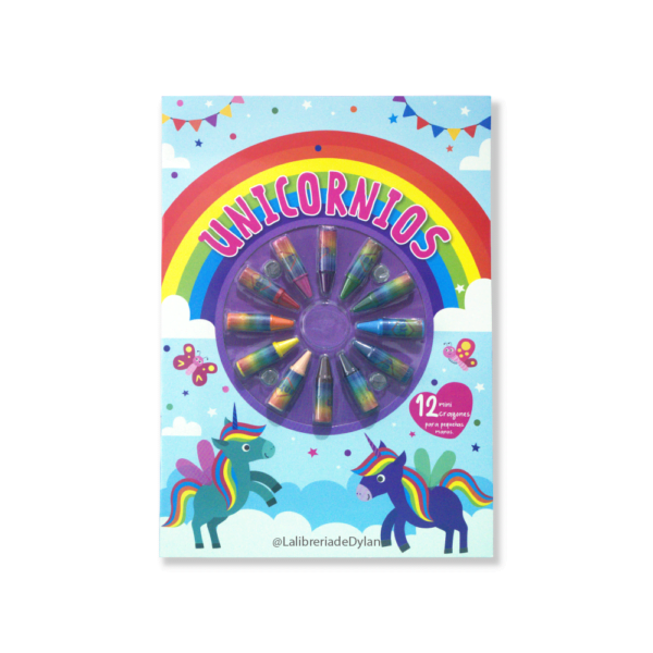 Libro Colorear + 12 Mini Crayones - Imagen 5