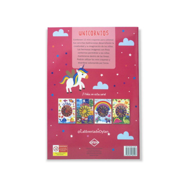 Libro Colorear + 12 Mini Crayones - Imagen 2