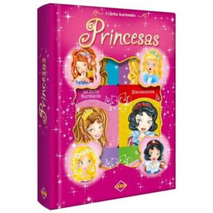 Princesas 6 Libritos Acartonados Cofre Imantado