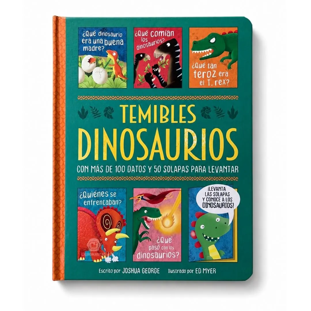 Temibles Dinosaurios -Levanta solapas