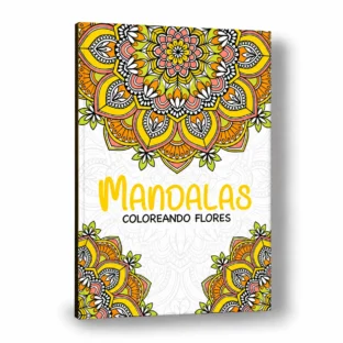 MANDALAS COLOREANDO FLORES