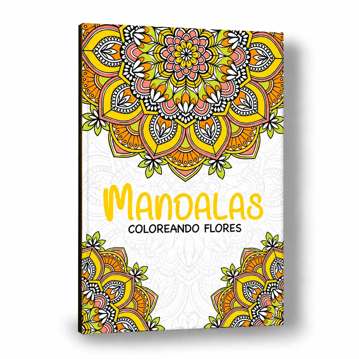 MANDALAS COLOREANDO FLORES