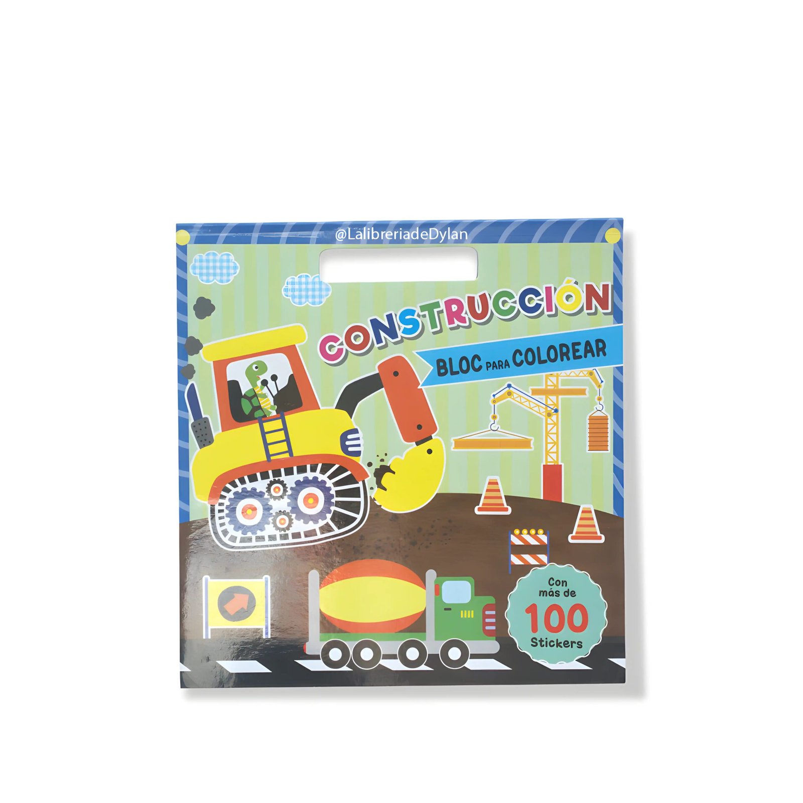 Construcción - Libros para Colorear + 100 Stikers