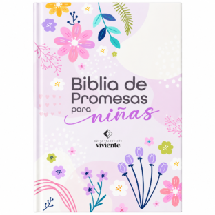 Biblia  de promesas para niñas – Versión NTV  – Morada