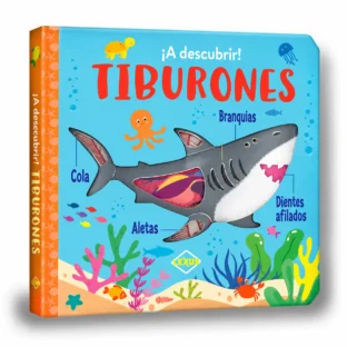 ¡A DESCUBRIR! TIBURONES, TROQUELADOS
