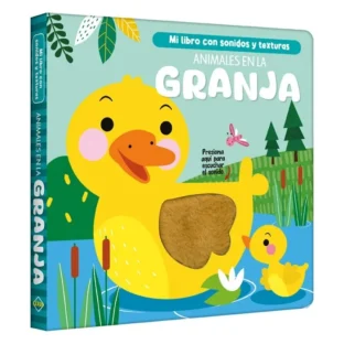 ANIMALES EN LA GRANJA, MI LIBRO CON SONIDOS Y TEXTURAS – La Librería de Dylan