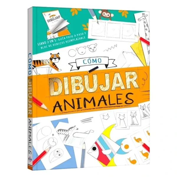 CÓMO DIBUJAR ANIMALES, GUÍA PASO A PASO – La Librería de Dylan