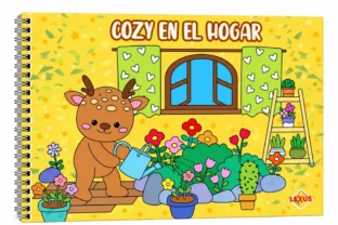 COZY EN EL HOGAR, LIBRO PARA COLOREAR – La Librería de Dylan