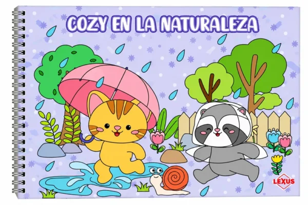 COZY EN LA NATURALEZA, LIBRO PARA COLOREAR – La Librería de Dylan