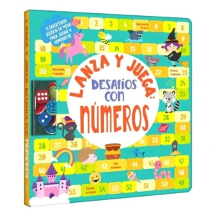 DESAFÍOS CON NÚMEROS, LANZA Y JUEGA – La Librería de Dylan
