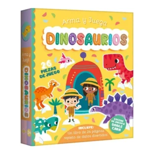 DINOSAURIOS, ARMA Y JUEGA ESCENAS DE JUEGO A DOBLE CARA – La Librería de Dylan