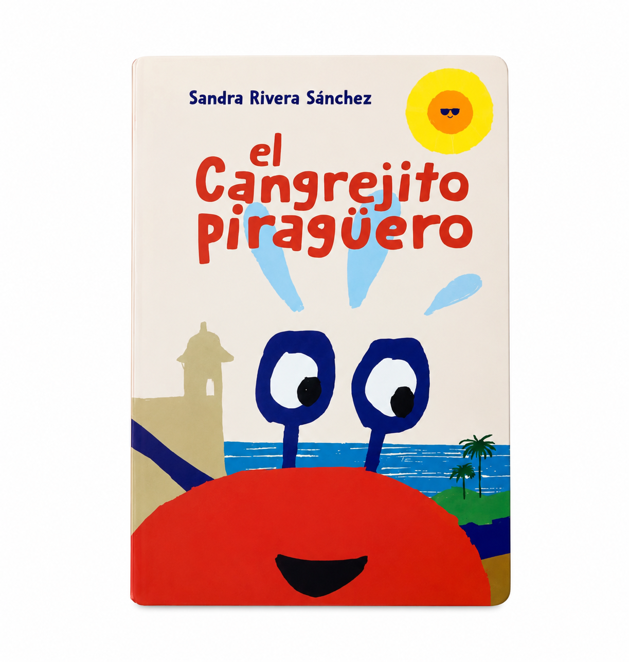Portada del libro El Cangrejito Piragüero de Sandra Rivera Sánchez