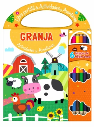 GRANJA, LIBRO PORTÁTIL DE ACTIVIDADES Y AVENTURAS – La Librería de Dylan