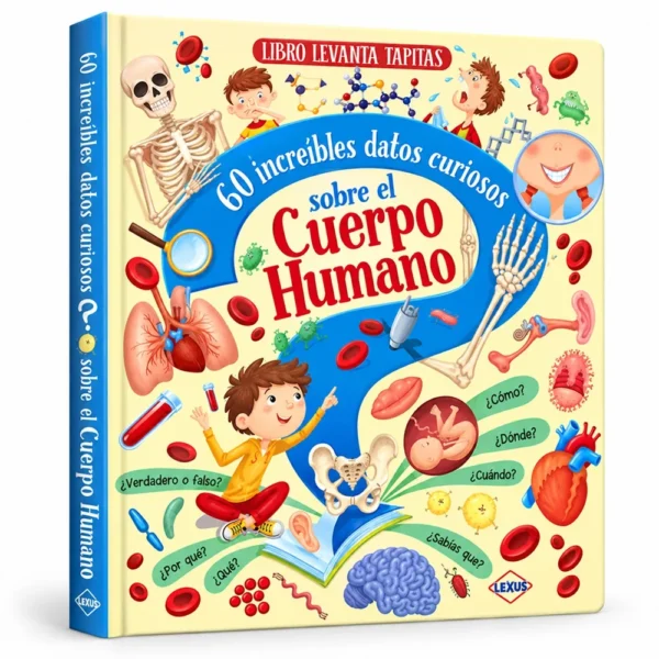 LEVANTA TAPITAS, EL CUERPO HUMANO – La Librería de Dylan