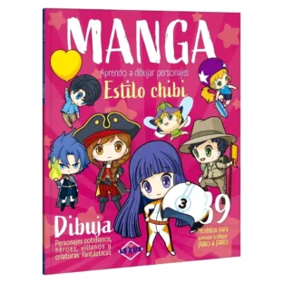 MANGA ESTILO CHIBI, APRENDO A DIBUJAR PERSONAJES – La Librería de Dylan
