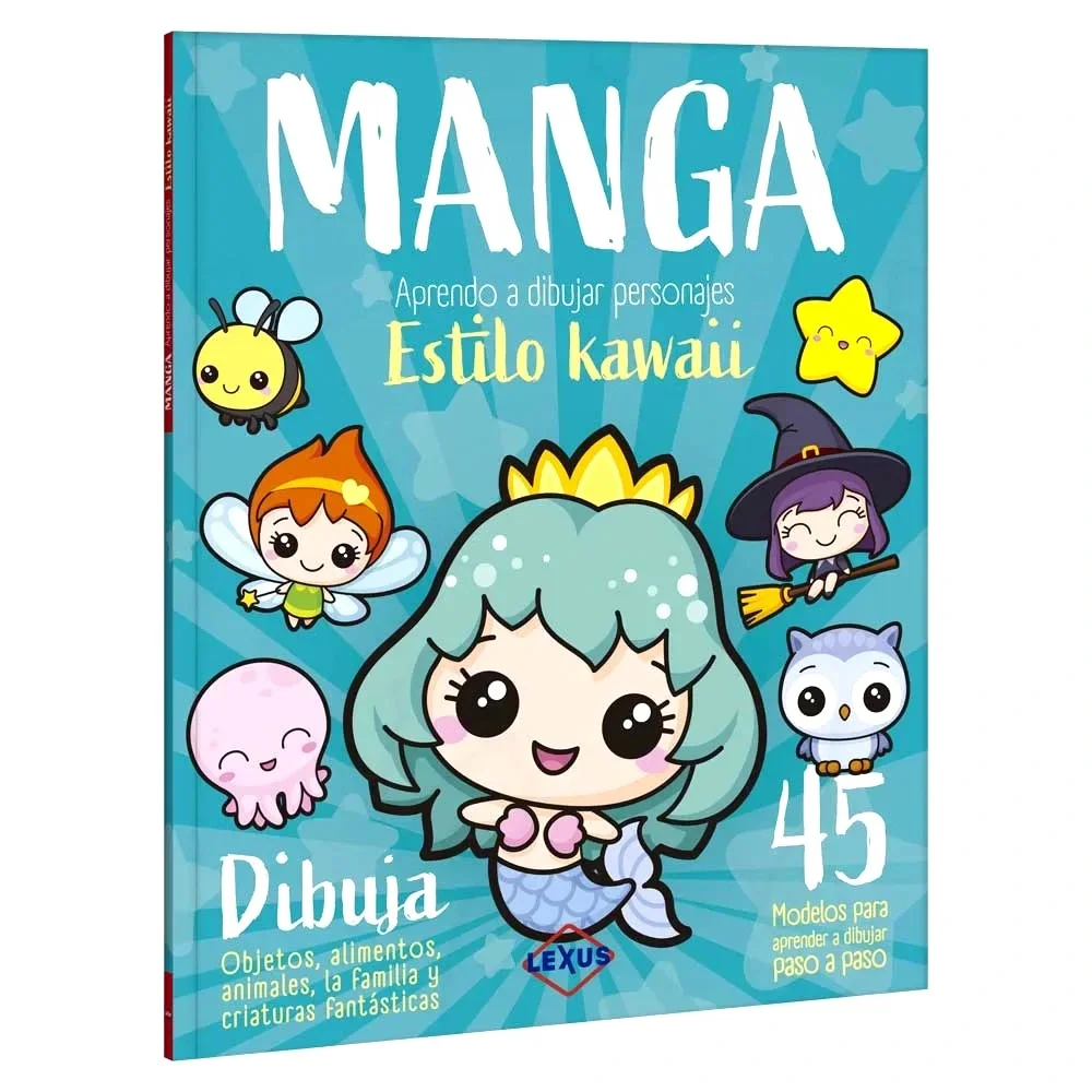 MANGA ESTILO KAWAII, APRENDO A DIBUJAR PERSONAJES
