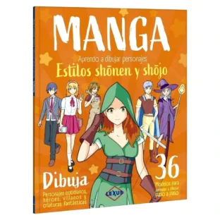 MANGA ESTILOS SHŌNEN Y SHŌJO, APRENDO A DIBUJAR PERSONAJES – La Librería de Dylan