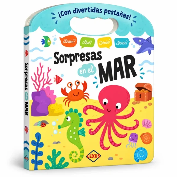 SORPRESAS EN EL MAR, LIBROS CON SOLAPAS DIVERTIDAS – La Librería de Dylan